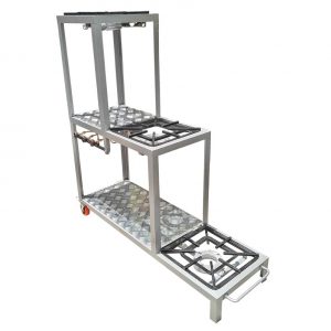 COCINA 3 NIVELES PARA OLLA DE 71 Y 98LTS