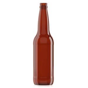 BOTELLA DE 615 ML COLOR AMBAR