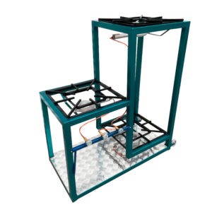 COCINA DE 3 NIVELES PARA OLLAS DE 33 Y 50 LTS