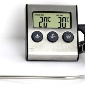 TERMOMETRO DIGITAL CON SONDA de 0° a 100°