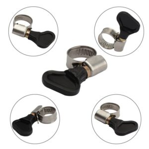 ABRAZADERA DE AJUSTE RAPIDO NEGRO 1/2"
