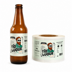 ROLLO X MILLAR ETIQUETA CERVEZA 175*70 MM MATE PP METALIZADO