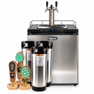 KEGERATOR DE 3 CAÑOS CON CORNELIUS