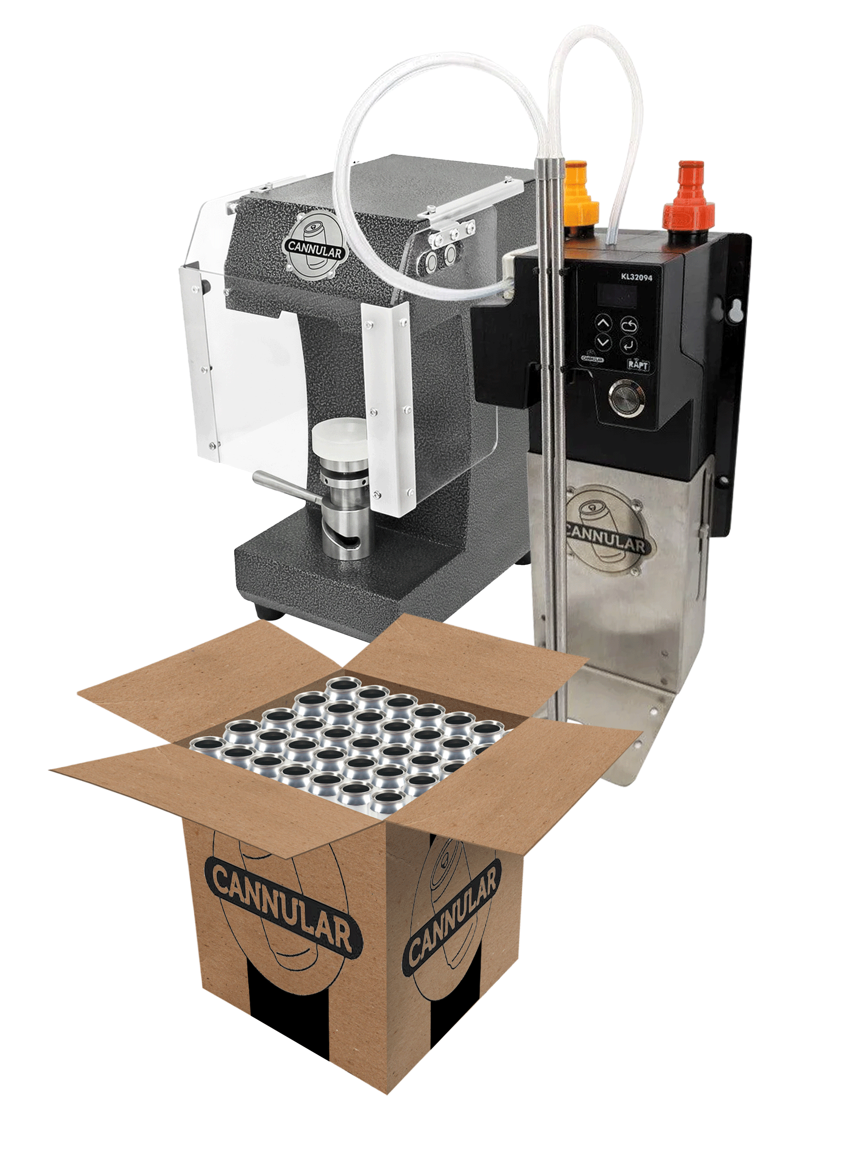 SELLADOR Y LLENADOR DE LATAS SEMIAUTOMATICO