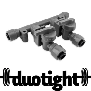 DUOTIGHT MANIFOLD DE 2 VIAS VALVULAS ANTIRETENCION DE 5/16