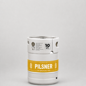 Barril de 10 lt. PILSNER 5.0% ABV 15 IBU