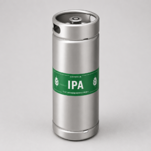 Barril de 20 lt. IPA 7.0% ABV 65 IBU