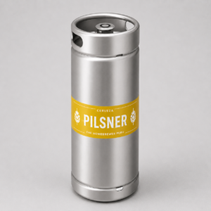 Barril de 20 lt. PILSNER 5.0% ABV 15 IBU