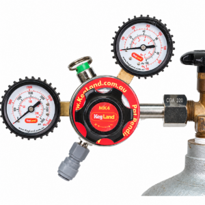 MANOMETRO REGULADOR DE CO2 DE 1 SALIDA CON CONECTOR RAPIDO